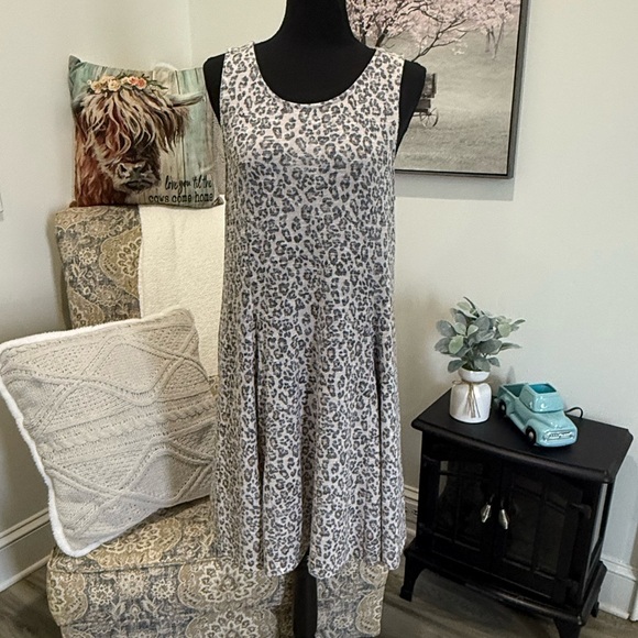 Altar'd State Silver Sequin Embellished Midi Sundress - Picture 1 of 8